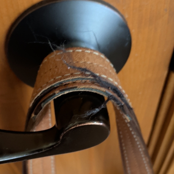 Coach White and Brown Tote Bag - Picture 5 of 11